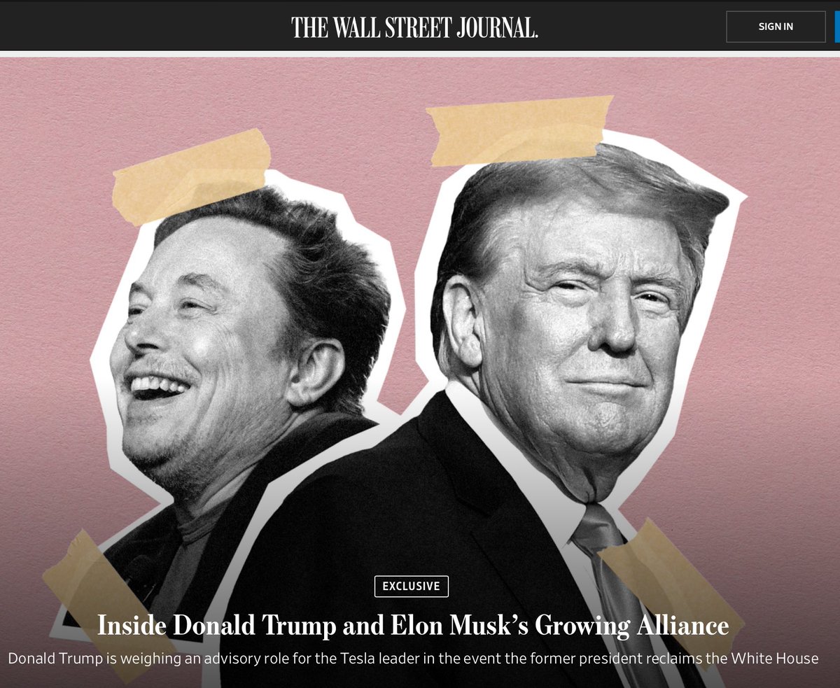 Elon Musk as President Trump’s adviser? Interesting: The two have talked about not just science and technology, but also about immigration, voter fraud, and economy. Two mavericks. Why not? Sometimes, you need to think out of the box. The normies in Washington cannot think