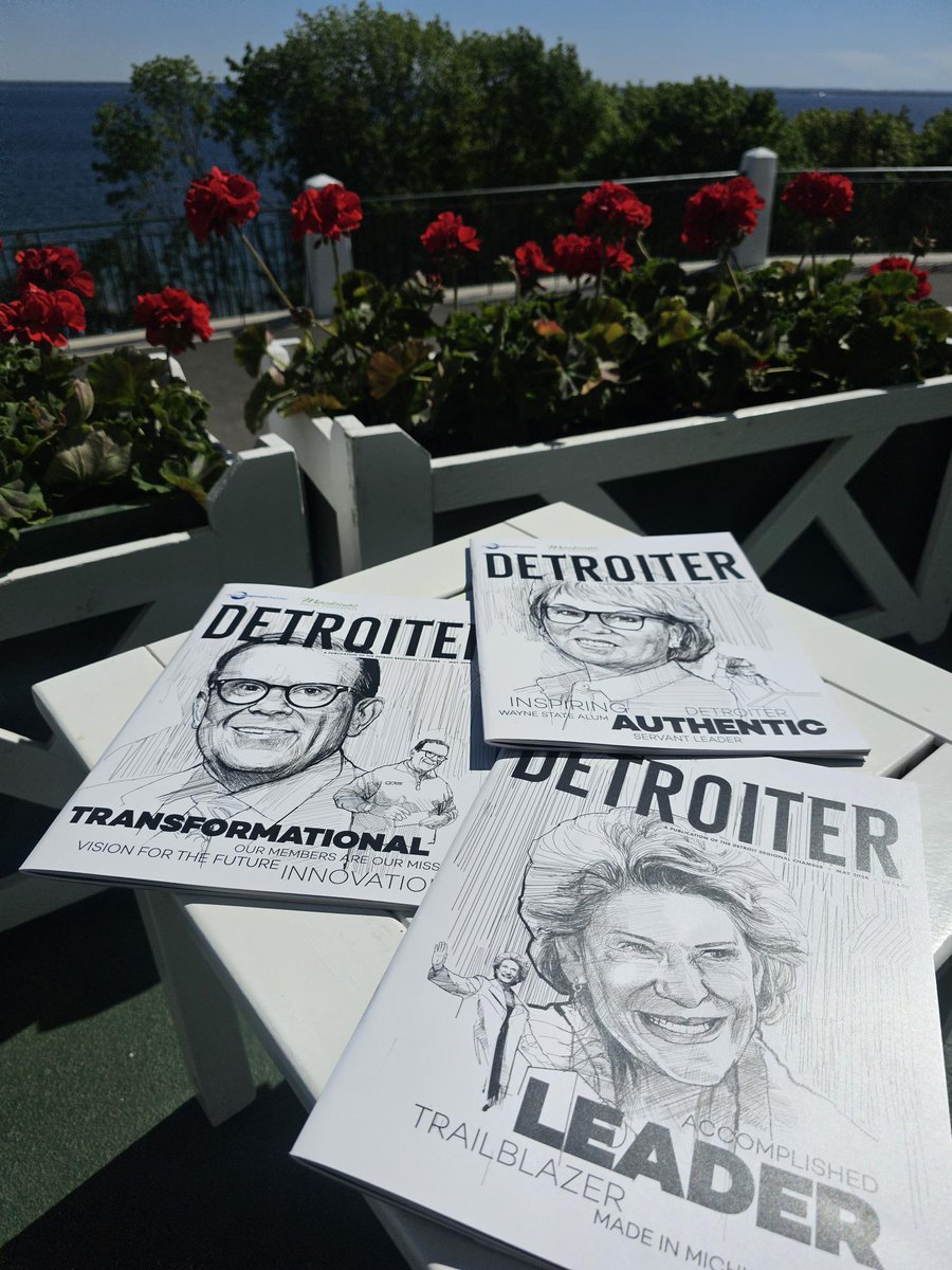 The latest edition of The Detroiter highlights the career achievements and years of Chamber partnership of three Michigan leaders: Daniel J. Loepp, @SenStabenow, and Sandy Pierce. Grab a copy at #MPC24 or read it online now at: detroitchamber.com/detroiter-maga….