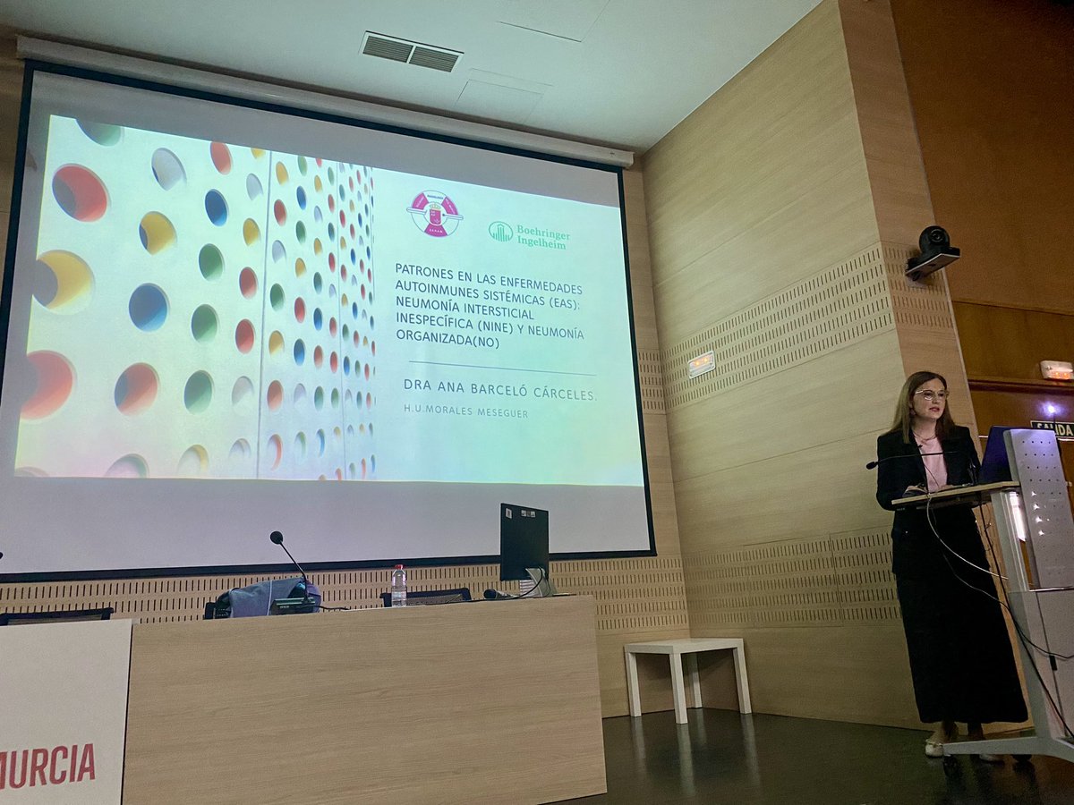 Sociedad Murciana de Radiología (@sormu_rx) on Twitter photo Gracias a los ponentes Drs. Daniel y Manuel Rodriguez y Dras. Remedios Rodriguez y Ana Barceló, que han participado con presentaciones y lectura de casos de muy alto nivel en la jornada #SORMU sobre #TCAR: Valoración de la patología pulmonar intersticial. <a href="/SERAM_RX/">SERAM - Sociedad Española de Radiología Médica</a> <a href="/commurcia/">COM Región de Murcia</a> Gracias a los ponentes Drs. Daniel y Manuel Rodriguez y Dras. Remedios Rodriguez y Ana Barceló, que han participado con presentaciones y lectura de casos de muy alto nivel en la jornada #SORMU sobre #TCAR: Valoración de la patología pulmonar intersticial. <a href="/SERAM_RX/">SERAM - Sociedad Española de Radiología Médica</a> <a href="/commurcia/">COM Región de Murcia</a>