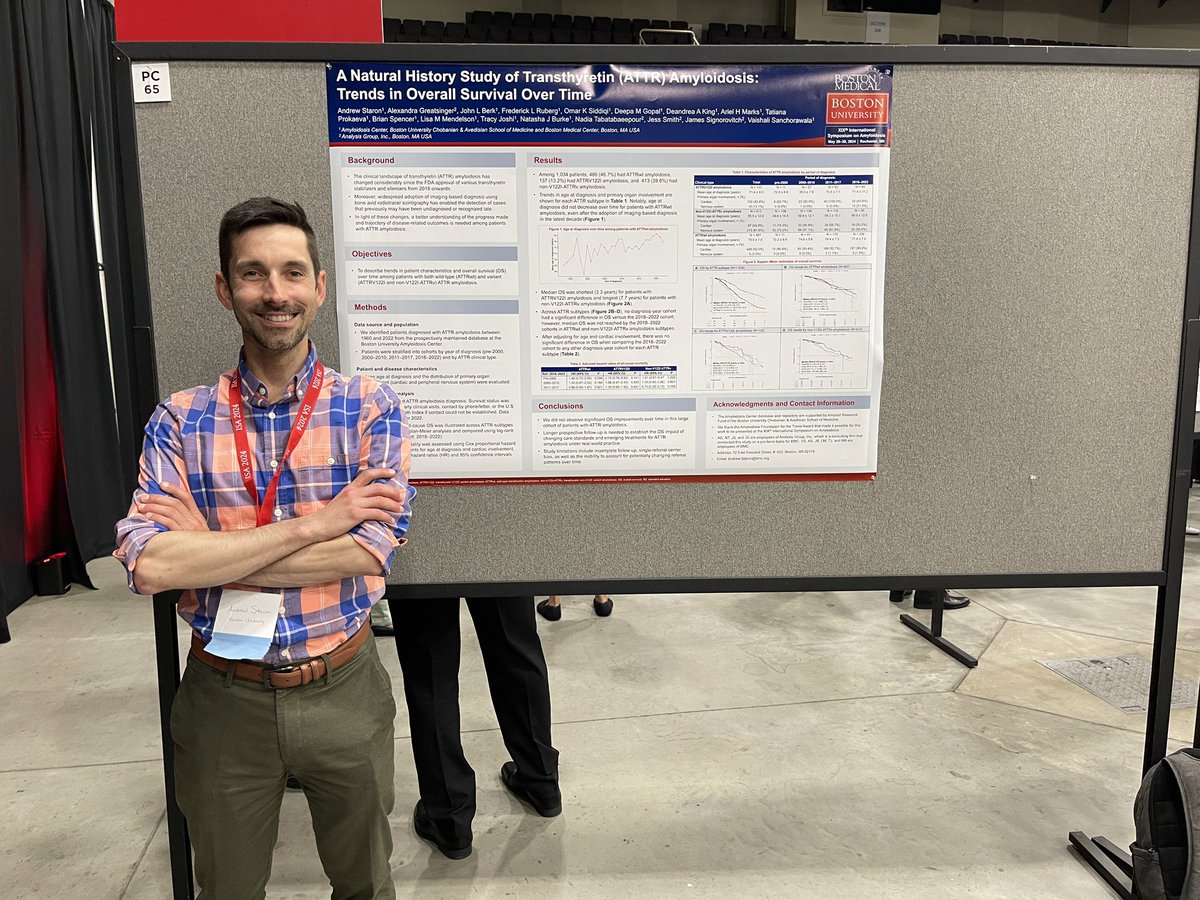 Omar K. Siddiqi, MD, FACC (@omarsiddiqi) on Twitter photo Trends in amylodosis survival over the years. A report by <a href="/a_staron/">Andrew Staron</a> of <a href="/BU_Amyloidosis/">BU Amyloidosis Center</a> <a href="/TracyAJoshi/">Tracy Joshi</a> <a href="/vsanchorawala/">Vaishali Sanchorawala</a> Trends in amylodosis survival over the years. A report by <a href="/a_staron/">Andrew Staron</a> of <a href="/BU_Amyloidosis/">BU Amyloidosis Center</a> <a href="/TracyAJoshi/">Tracy Joshi</a> <a href="/vsanchorawala/">Vaishali Sanchorawala</a>