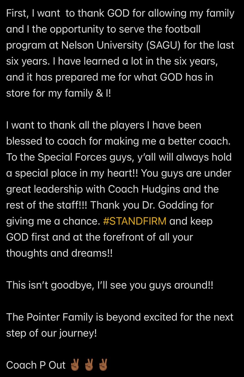 @SAGU_Football 
#STANDFIRM