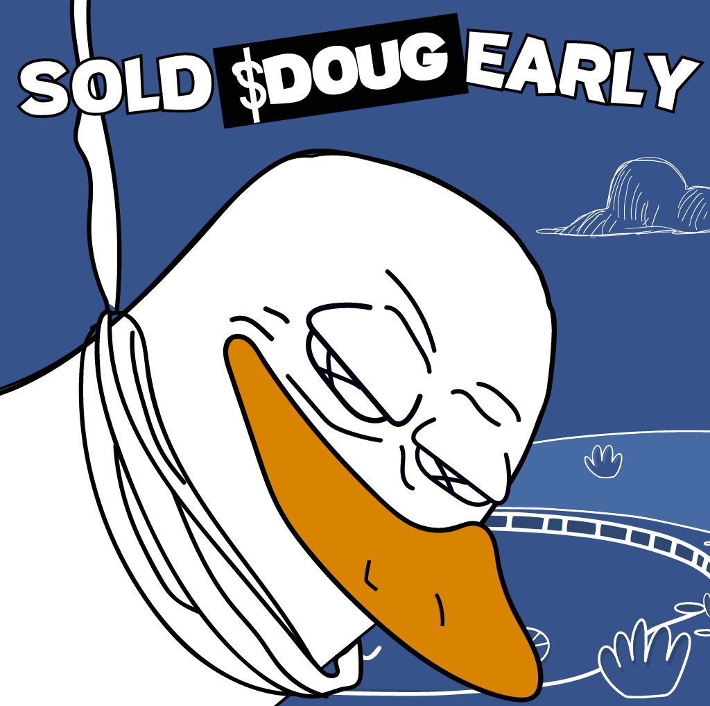 Good things come to those who wait. 😎🤝

$Doug is holding great floor and its ready to pop! 🚀

Get in or get ducked! 🤷‍♂️