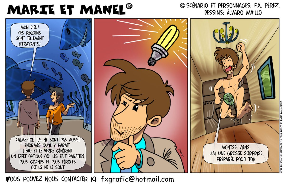 Avec un pot de cornichons, vous pouvez faire de la magie. Nouveau dessin de presse de Marie et Manel par FX et @trazofrime #bandedessinee #dessindepresse #comicstrip #strip #fumetto #tiracomica #marieetmanel #strisciacomica #cornichons #pepinillos