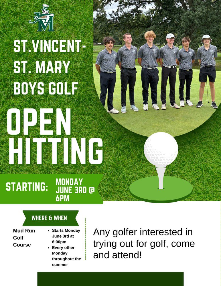St. Vincent St. Mary Boys Golf tweet media