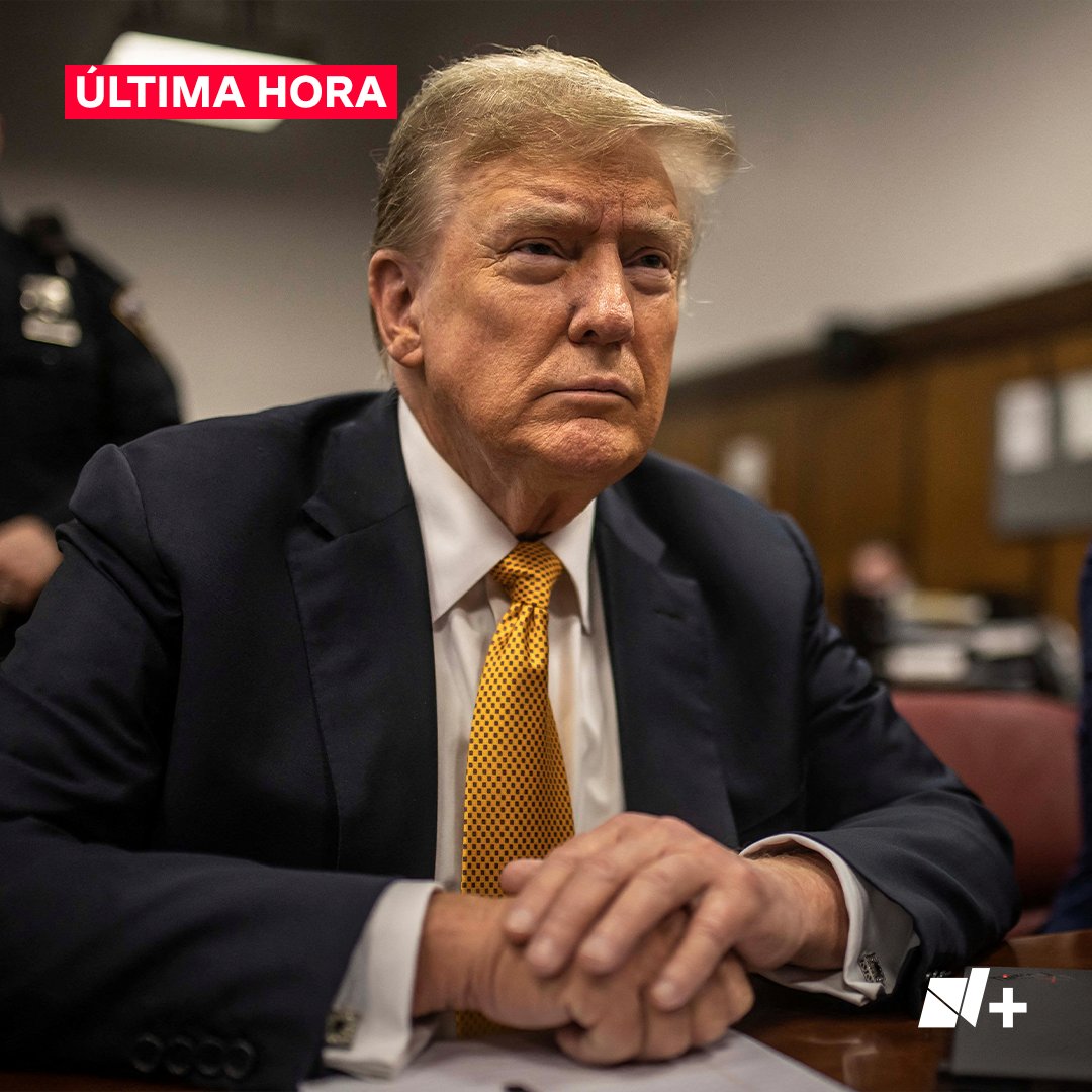 #ÚltimaHora | Concluye sin veredicto el primer día de deliberaciones del jurado en el juicio penal contra Donald Trump. Se espera que el jurado regrese el jueves para reanudar sus deliberaciones. Foto: Reuters