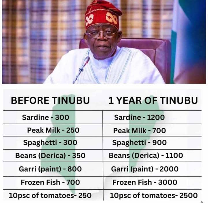 shehu_mahdi's tweet photo. Failure, incompetence, greed, derailment,suffering,betrayal, etc. are visible, measurable.and can be felt, and are treseable to the causative agent. Tinubu is the causative agent of Nigeria's failure https://t.co/7HgMkvX4cB