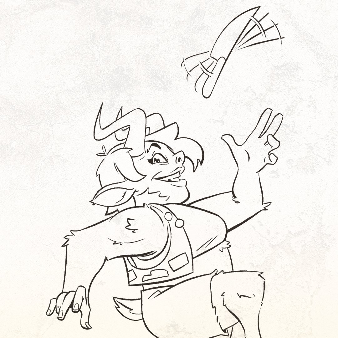 kyl_armstrong's tweet photo. Troublesome Satyr. Last Fae minion for Gothic Punk
#paperminis #ttrpgart #tabletopgaming https://t.co/TUpjyebtfr