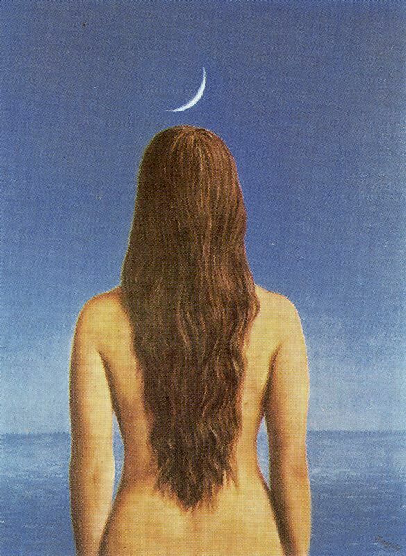 Rene Magritte, The evening gown