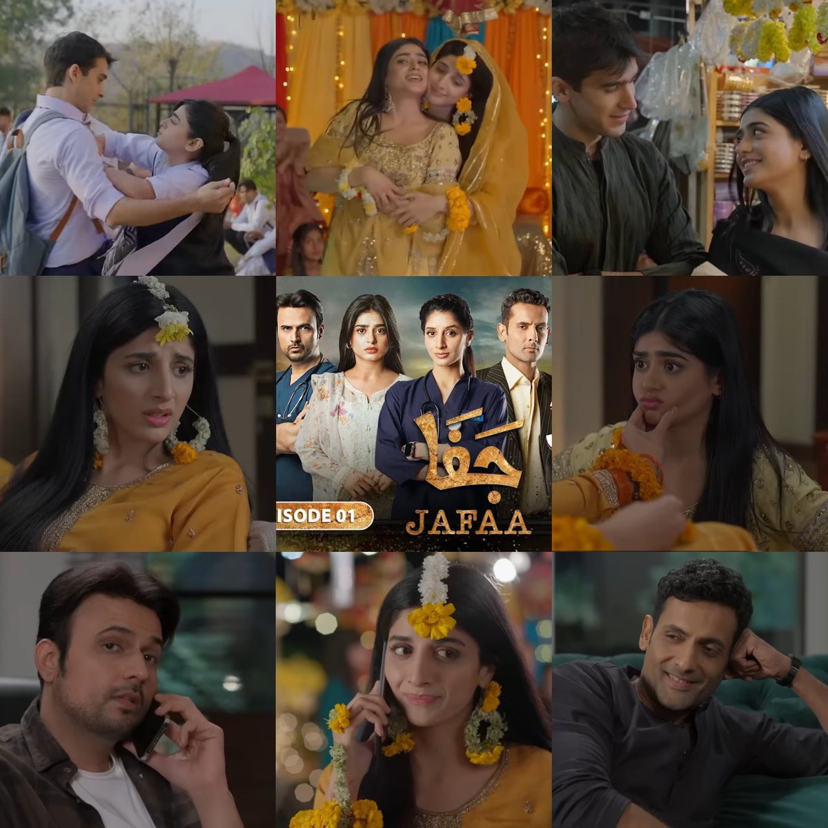 LOVED #Jafaa. From #MawraHussain’s level-headed, cool Dr. Zara to #SeharKhan’s chirpy, lively Andaleeb, their loving family system & significant others, this is everything a 1st episode should be! Now waiting for the angst! #PakistaniDramas #MohibMirza #UsmanMukhtar #MawraHocane
