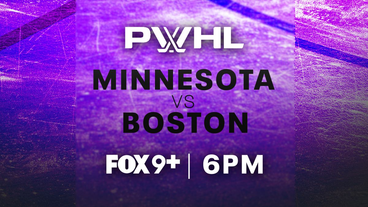 Watch @PWHL_Minnesota vs. @PWHL_Boston in Game 5 of the PWHL finals on FOX 9+ tonight at 6 p.m. Details: bit.ly/3Vj87dN