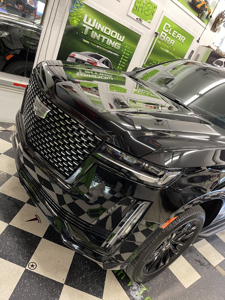 TheSpokaneSHOP's tweet image. This Caddi is nothing short of sexy and sleek. Absolutely in love with this beauty! Thankfully we wrapped in PPF Clear Bra to make sure it stays as beautiful as it is, being protected from those pesky rock chips. #ppf #clearbra