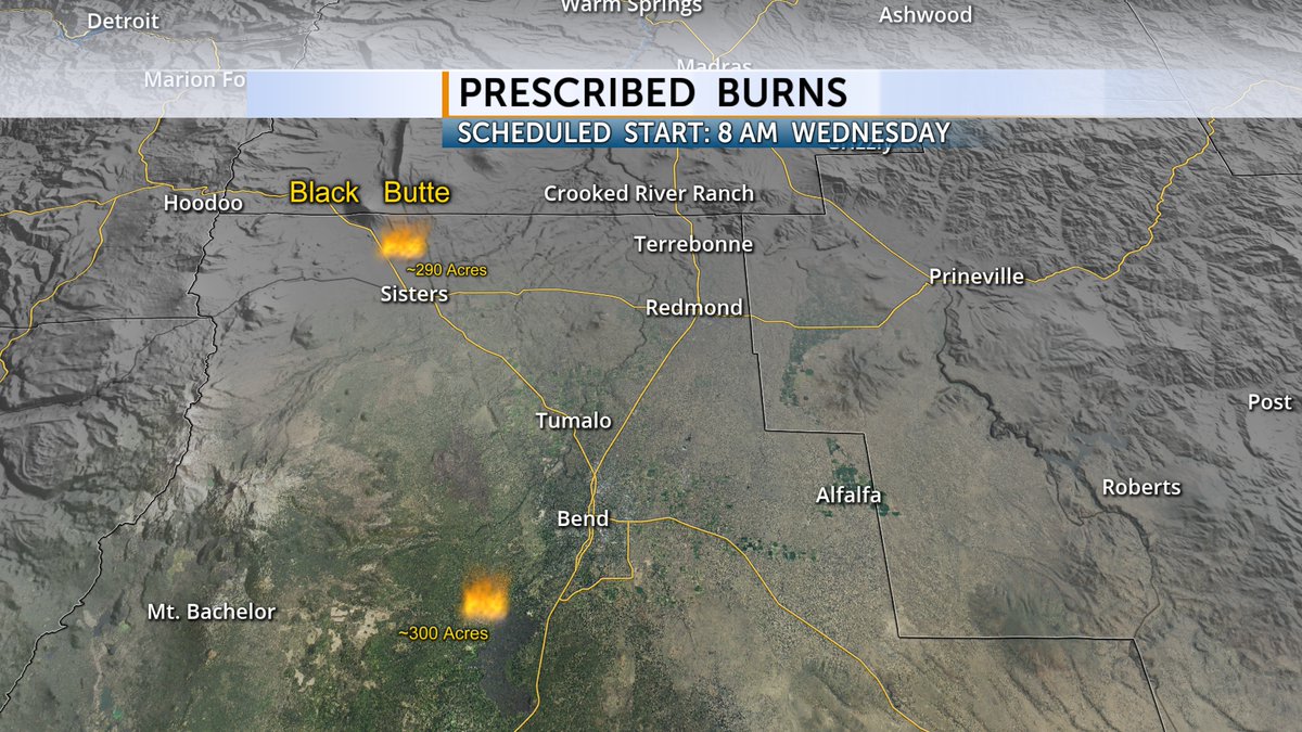 Today will be cooler with a sun/cloud mix & areas of smoke. Two Rx burns were started this morning. Smoke plumes are visible & AQ sensors are beginning to show the impacts. Highs will be in the low-mix 60s today & warming begins Thu. #ORwx @CODaily

More > centralroegondaily.com/air-quality