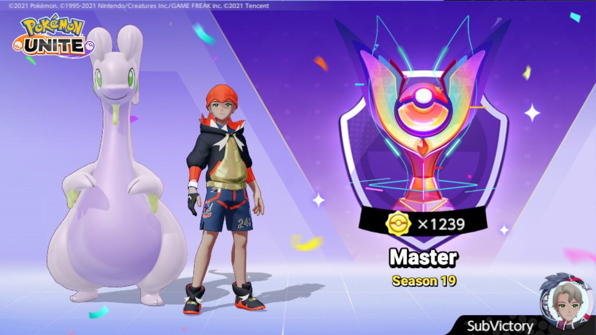 subvictory1's tweet photo. #PokemonUNITE #NintendoSwitch https://t.co/N8CdMqMOJB