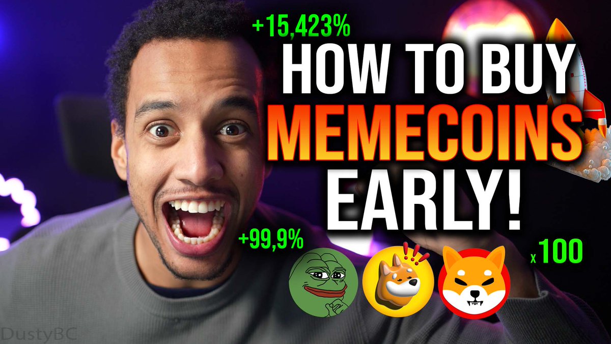 If you want to learn more about memecoins, watch this video! youtu.be/9c4m80TFMPc