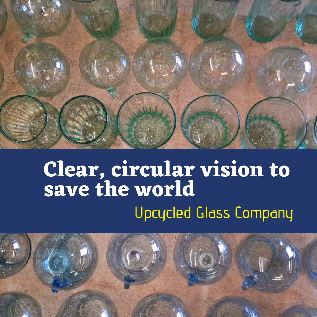 Glassmaker Ian Hankey of the Upcycled Glass Company is leading by example and putting furnace-fuel to the circular economy. @makesouthwest theprsd.co.uk/2024/05/29/cle…