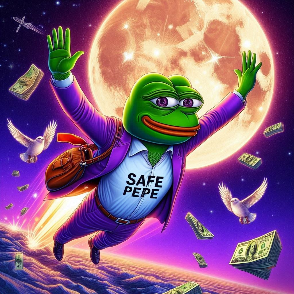 OH MAN, IT FEELS SAFE. $SPEPE

8kH8DzBD2rQYzEZ3mwfq4FZvTEEk7h7BmqsFSNiGtecA