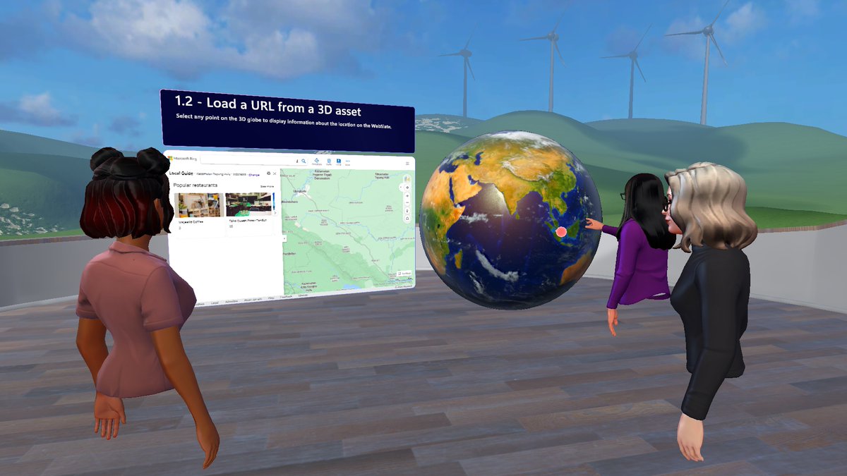 The #Mesh 201 tutorial now contains steps that guide you through using #Azure #OpenAI to gain real time weather insights. Check out the docs here: lnkd.in/gPrKeb66 🌍