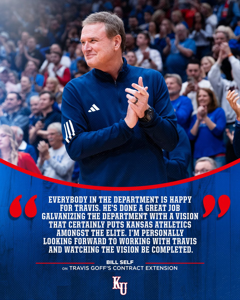 .@CoachBillSelf on the impact of Director of Athletics, Travis Goff’s contract extension 🗣️⬇️