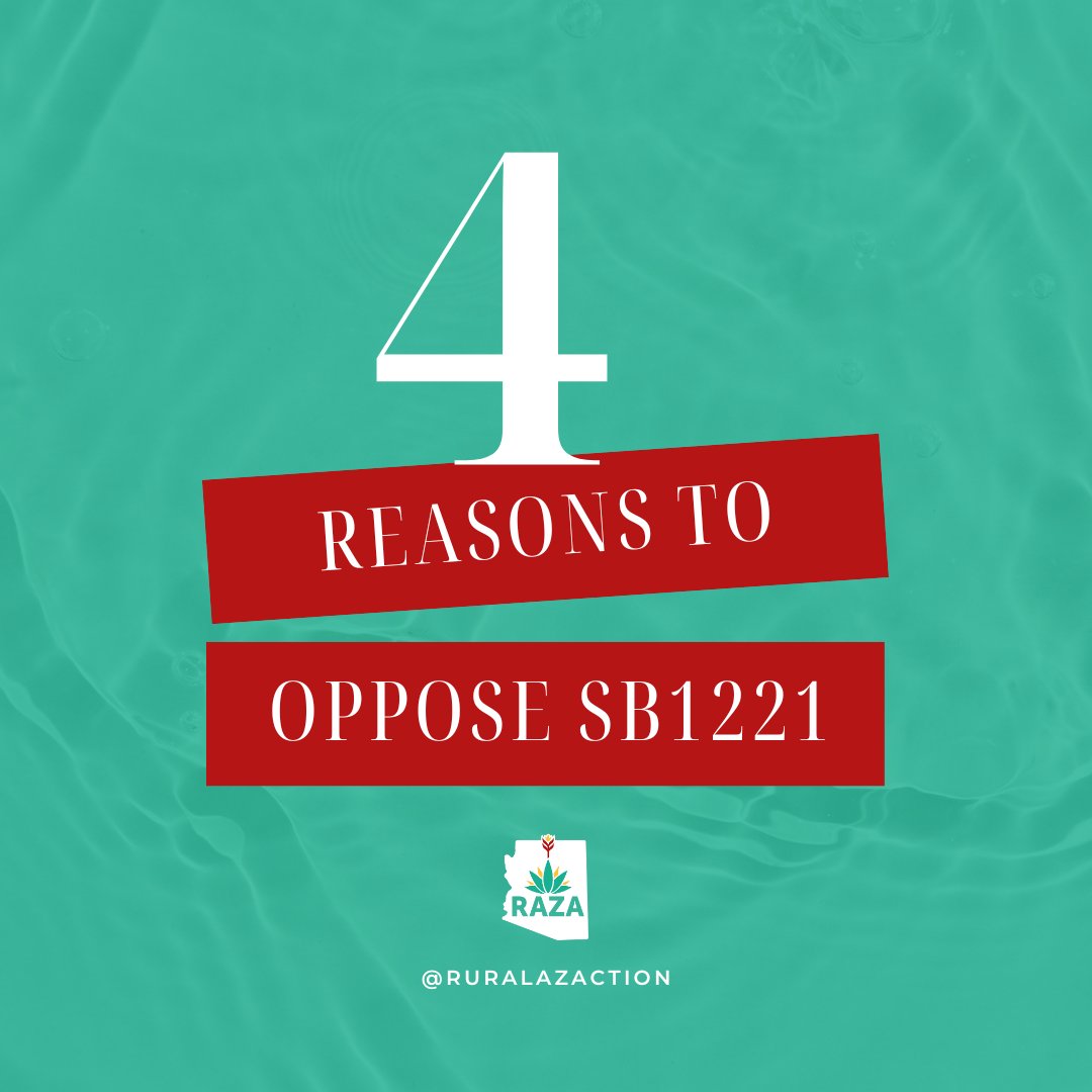 RuralAZAction's tweet image. Local &amp;amp; county elected officials and citizens from Cochise, Coconino, Gila, La Paz, Mohave, Santa Cruz, and Yavapai counties formed a group to discuss locally-driven rural water solutions. Here are 4 reasons they oppose SB1221:
#azwater #vetoSB1221 #azleg @Water4Arizona