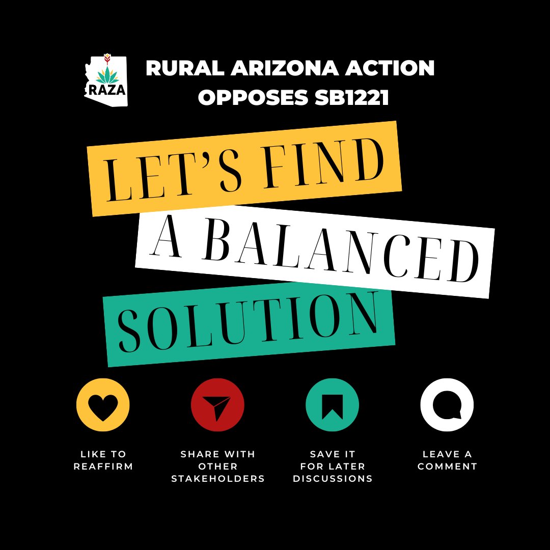 RuralAZAction's tweet image. Local &amp;amp; county elected officials and citizens from Cochise, Coconino, Gila, La Paz, Mohave, Santa Cruz, and Yavapai counties formed a group to discuss locally-driven rural water solutions. Here are 4 reasons they oppose SB1221:
#azwater #vetoSB1221 #azleg @Water4Arizona