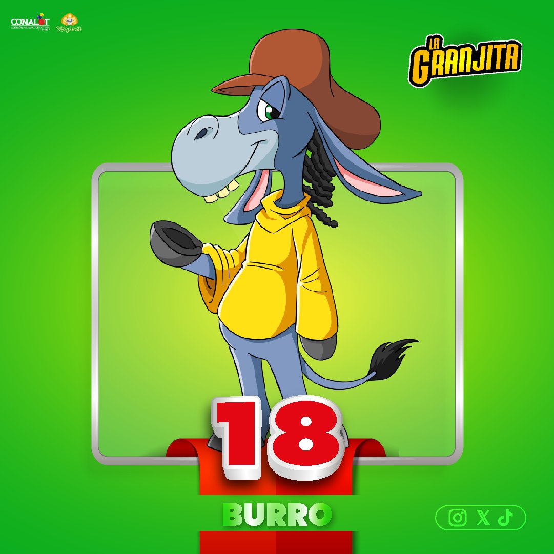 29-05-2024 5:00:00 pm 18 - BURRO #sorteos #loteria #loteriainternacionaldemargarita lagranjitaonline.com