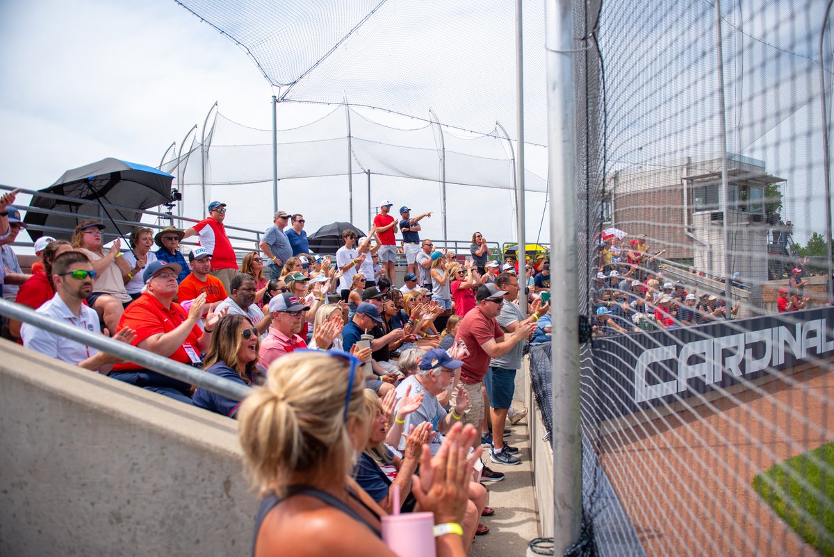 Cardinal Nation: Thank you for your tremendous support during the SVSU baseball team’s run in the NCAA DII Championship. You created an incredible atmosphere for all the participants. More than 1,600 fans flocked to campus for the NCAA Midwest Regional and Super Regional.