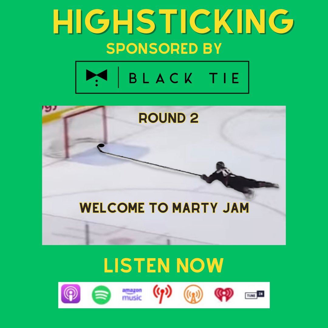 🏒🚨 Hey, hockey fans! 🚨🏒

Check out our latest episode breaking down Round Two of the Stanley Cup playoffs and our predictions for Round Three. Spark some @BlacktieCbd and listen now! 🌿💨 #StanleyCup #HockeyX

🎧linktr.ee/highsticking