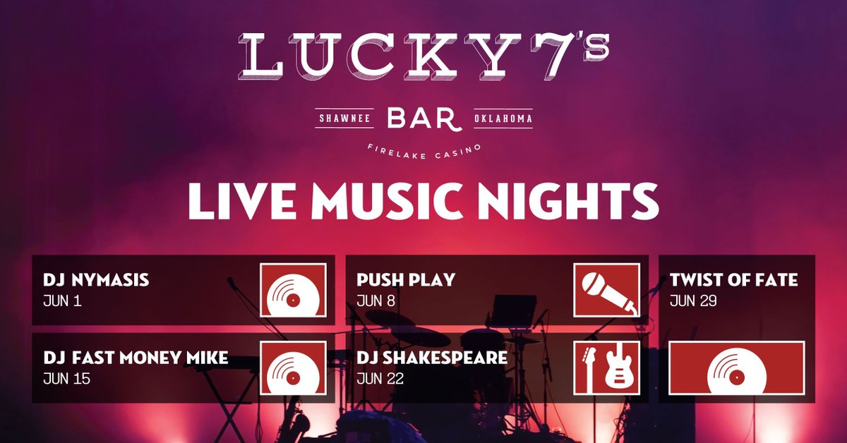 Come join us at Lucky 7's this June for our exciting specials! Don't miss out on our Karaoke nights and live music every weekend. #lucky7s