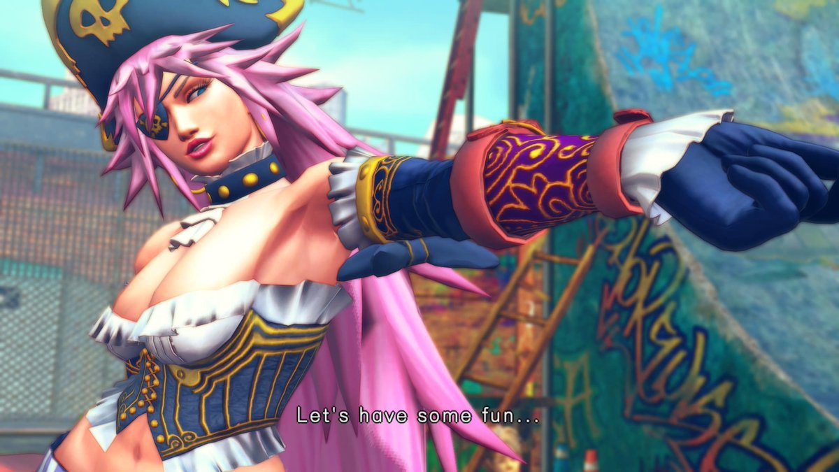 personal request for whenever poison gets added to SF6 is that they bring back her pirate alt from USF4