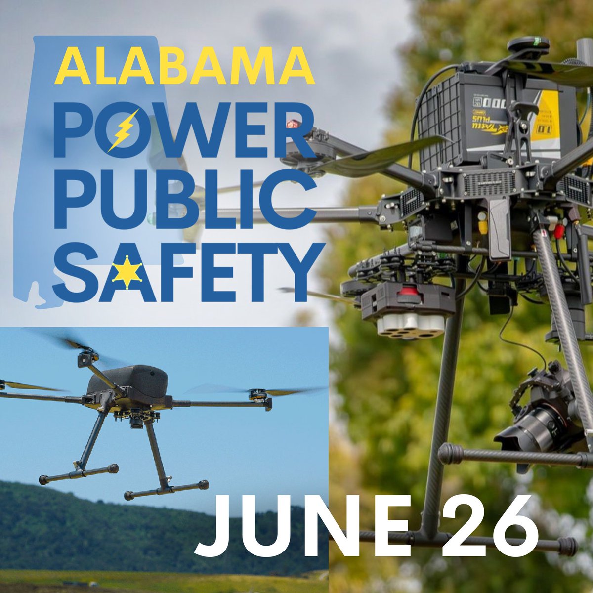 GrescoUas's tweet image. Join us for our FREE Alabama Power &amp;amp; Public Safety event on June 26th in Troy, AL! Experience drone demos, including @InspiredFlight_&apos;s IF800 Tomcat and IF1200A, perfect for inspections, mapping, and LiDAR. Register: cvent.me/E4XdrV

#drones #PowerUtility #PublicSafety