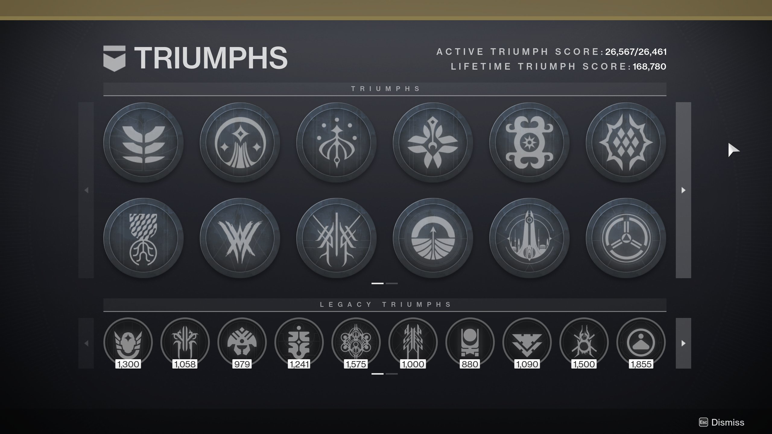 Skarrow9 on X: &ldquo;Back to max triumph score (all time), every title 