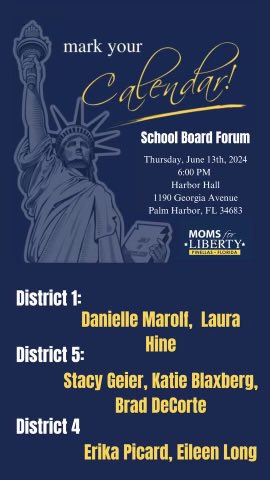 As we get closer to the election I am participating in forums where you can hear where we stand on various issues related to Pinellas County schools.
#stacygeier
#vote #pinellas #fl #florida #august #election #pinellascountyfl #conservative #values #profamily #proteacher