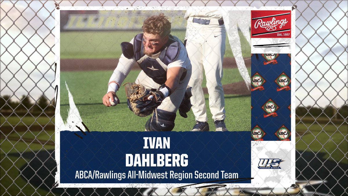 🚨IVAN DAHLBERG - ABCA/RAWLINGS SECOND TEAM ALL-MIDWEST REGION🚨

#WeAreStars | #ProtectThePrairie