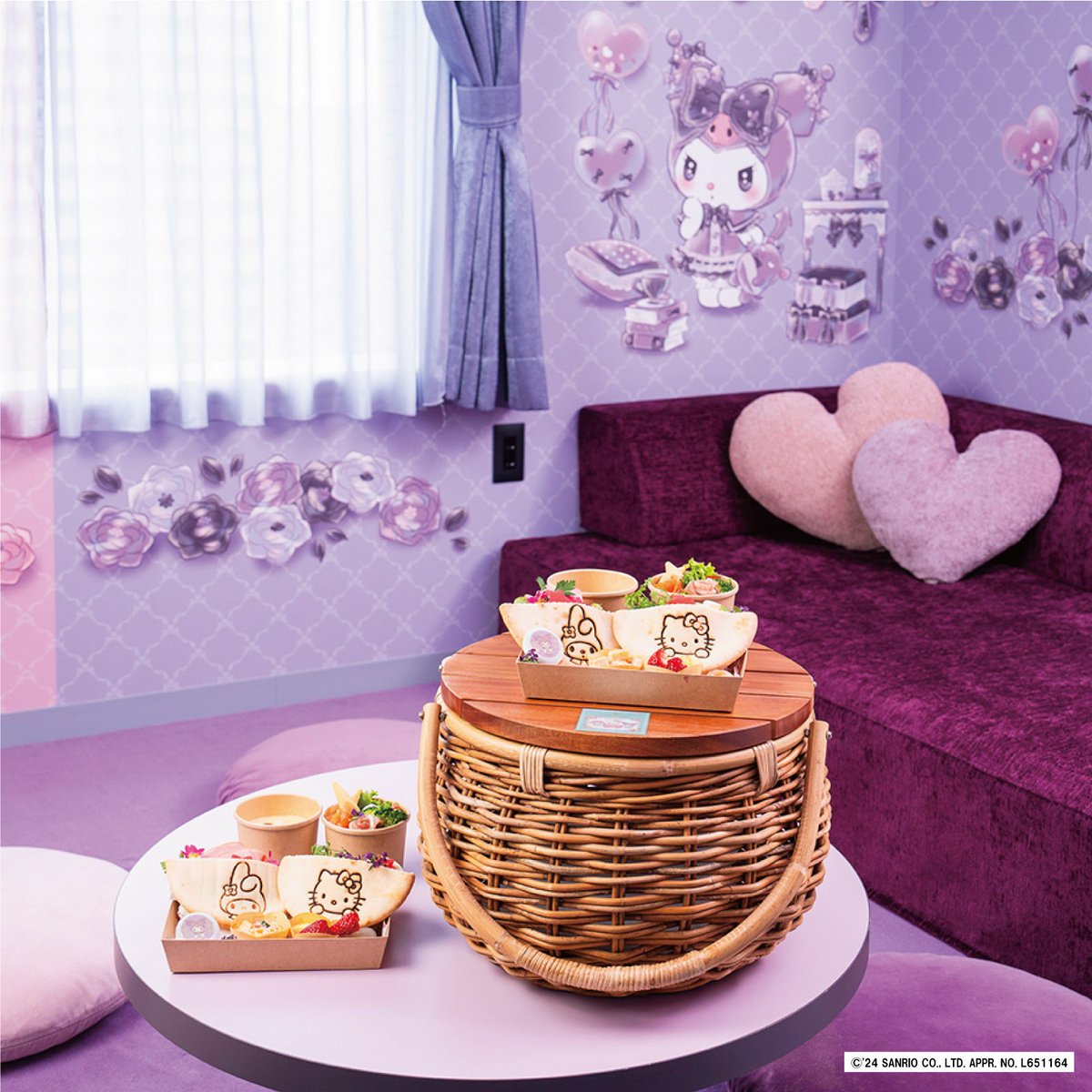 京王プラザホテル八王子（東京）のサンリオキャラクタールーム限定で