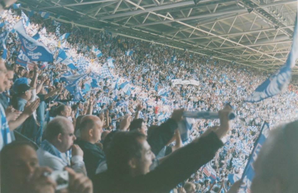 ON THIS DAY 2004: Brighton & Hove Albion at Millennium Stadium for the Play off Final against Bristol City #BHAFC