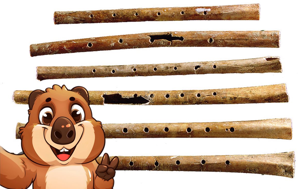 SelfieSteve Adventure Series:

100 Inventions that shaped World History 

#6 Wind Musical Instruments 

#SelfieSteve took a selfie with wind instruments from 10,000 BCE. Wind instruments probably originated before the dawn of history. Examples of prehistoric, primitive flutes