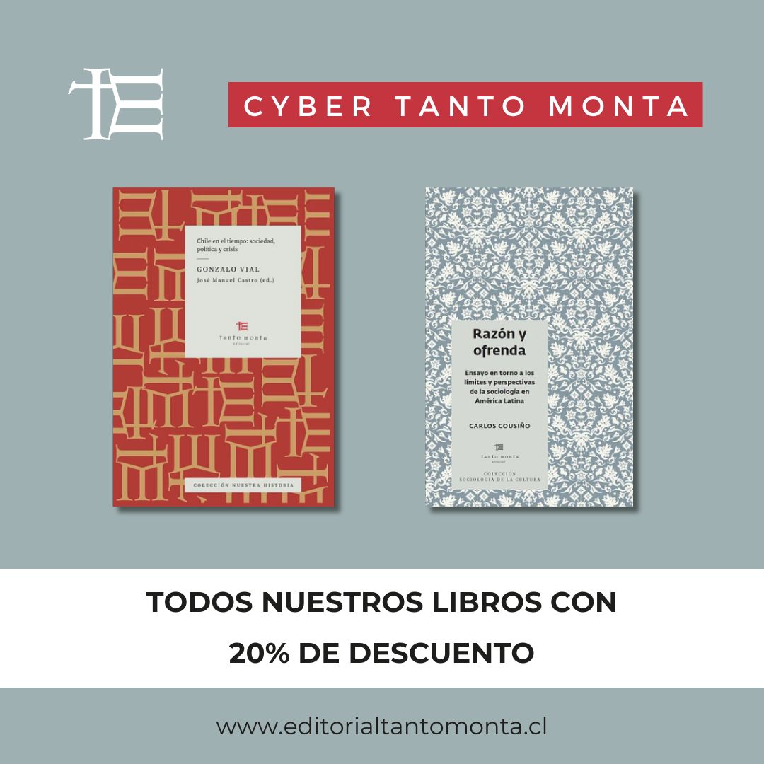 Cyber Tanto Monta desde el lunes 3 de junio en toda nuestra web! 
editorialtantomonta.cl/tienda