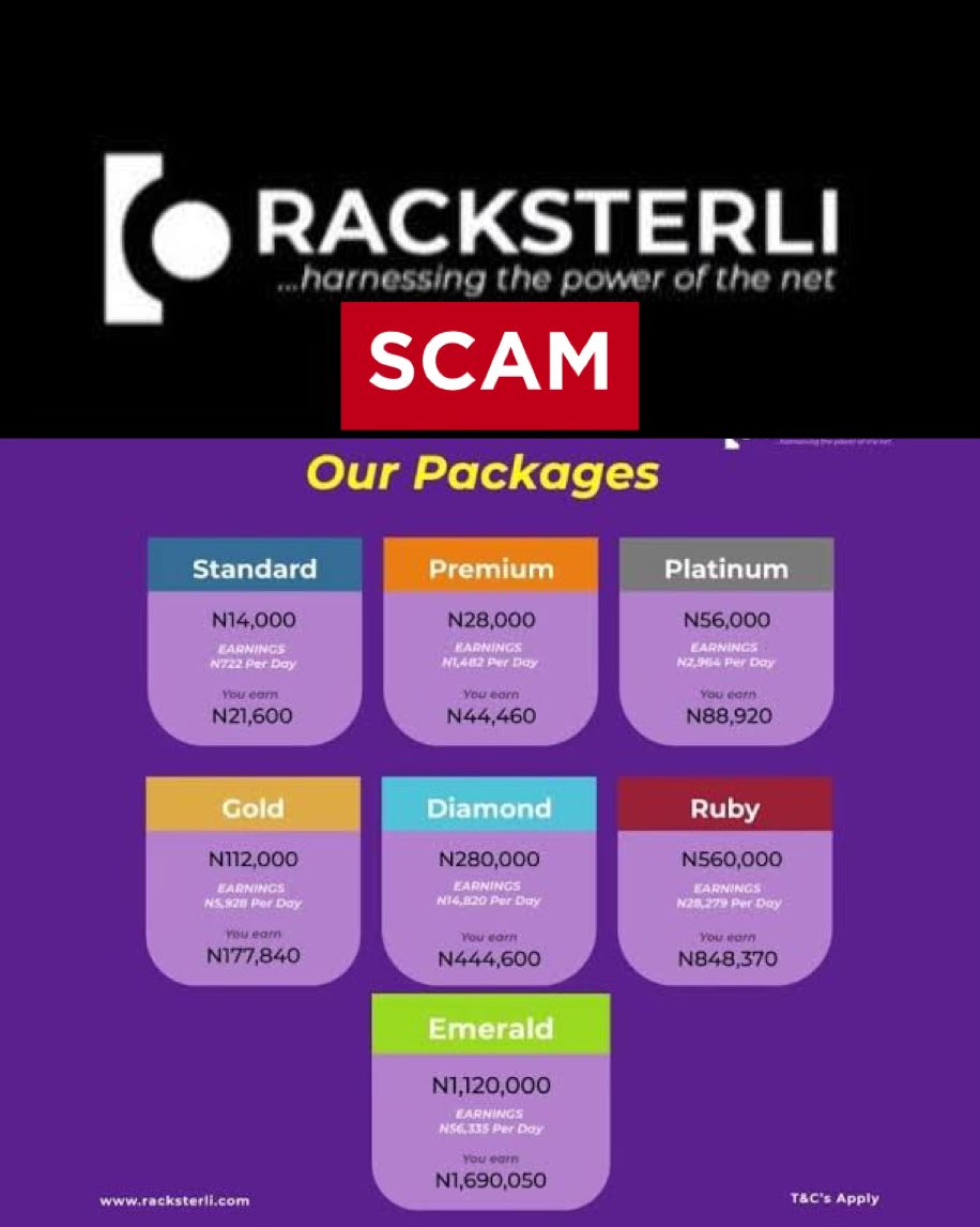 Racksterli is trending because in 2021 Davido endorsed them, which motivated Nigerians to invest on the platform, until it crashed and billions were lost. David never addressed it.

Summarily, Racksterli was a Ponzi scheme. The modernized MMM and Davido was the headline