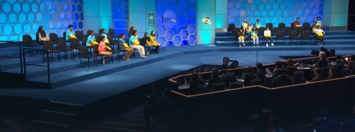 National spelling bee update: All Missouri students are out. Fantastic job by all competitors! Many of these words are difficult.