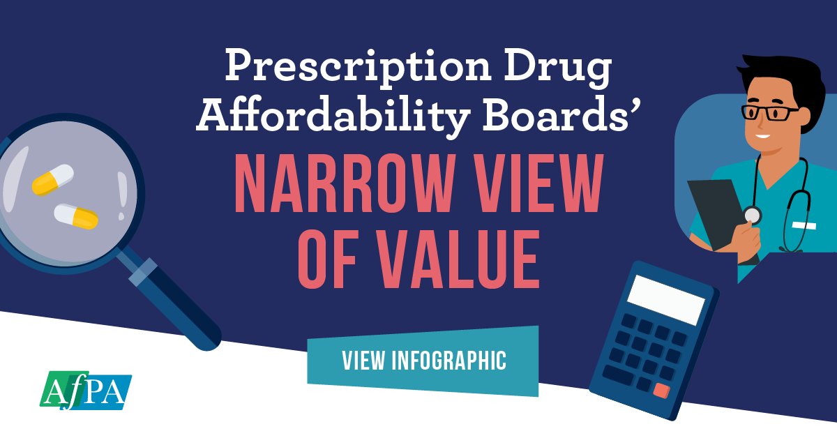 DYK? Patients and health care providers deserve a say in the value of medication, but they are often left out of prescription drug affordability boards. Learn more: bit.ly/3ViXnw9