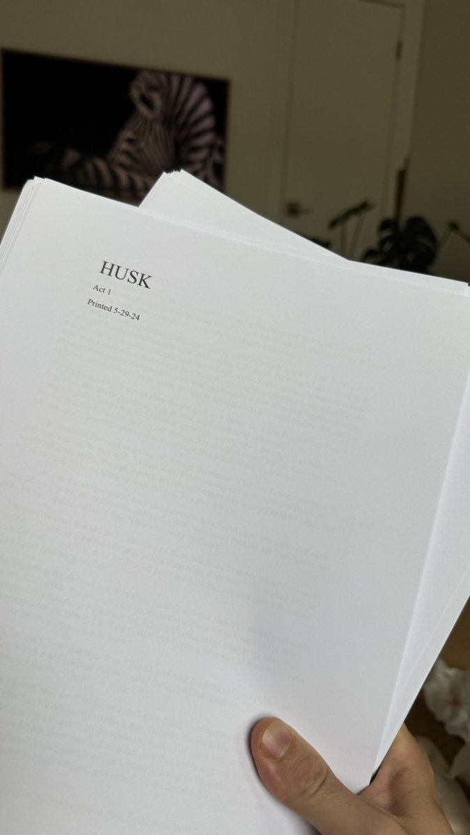 Act 1 of the sci-fi novel is close to being ready for reader feedback. Doing a quick pass this week for any big issues then sharing it with a few people 🥳