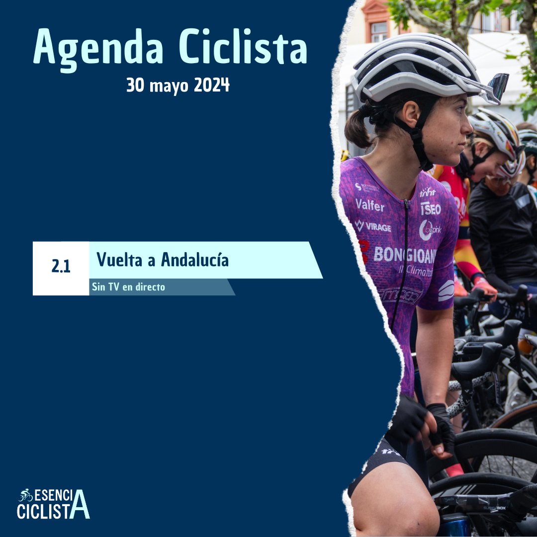 📆 AGENDA | Continúa la Vuelta a Andalucía #EsenciaCiclista #AgendaCiclista