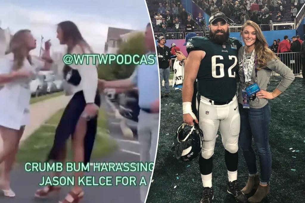 How Kylie Kelce’s viral confrontation with angry Margate woman started: ‘Went ballistic’ trib.al/IsSiUw6