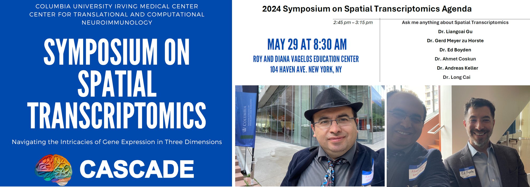 Ahmet F. Coskun on X: “Another visit at NY for @Columbia