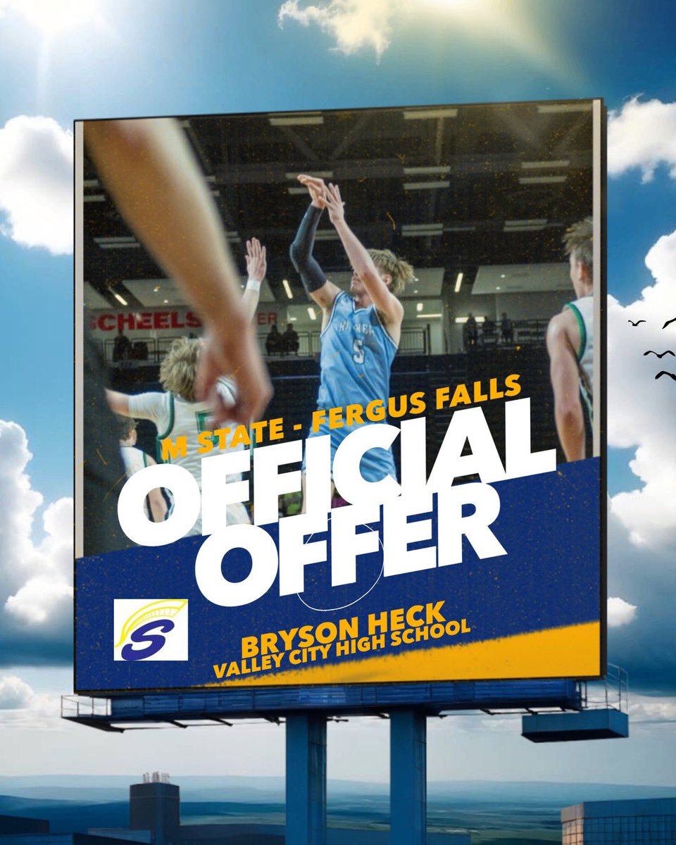 Bryson Heck (@brysonheck4) on Twitter photo After a visit and a talk with <a href="/dcresap05/">Coach Cresap</a> , I am excited to have received an offer to play basketball at M State- Fergus Falls! After a visit and a talk with <a href="/dcresap05/">Coach Cresap</a> , I am excited to have received an offer to play basketball at M State- Fergus Falls!