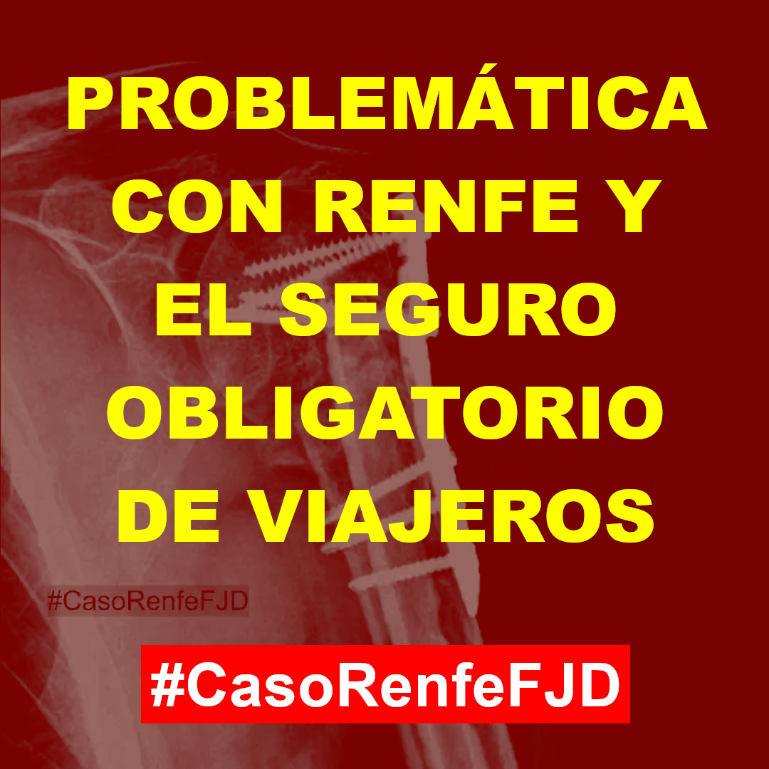 Problemática con Renfe y el Seguro Obligatorio de Viajeros #CasoRenfFJD

go.ivoox.com/rf/129614242