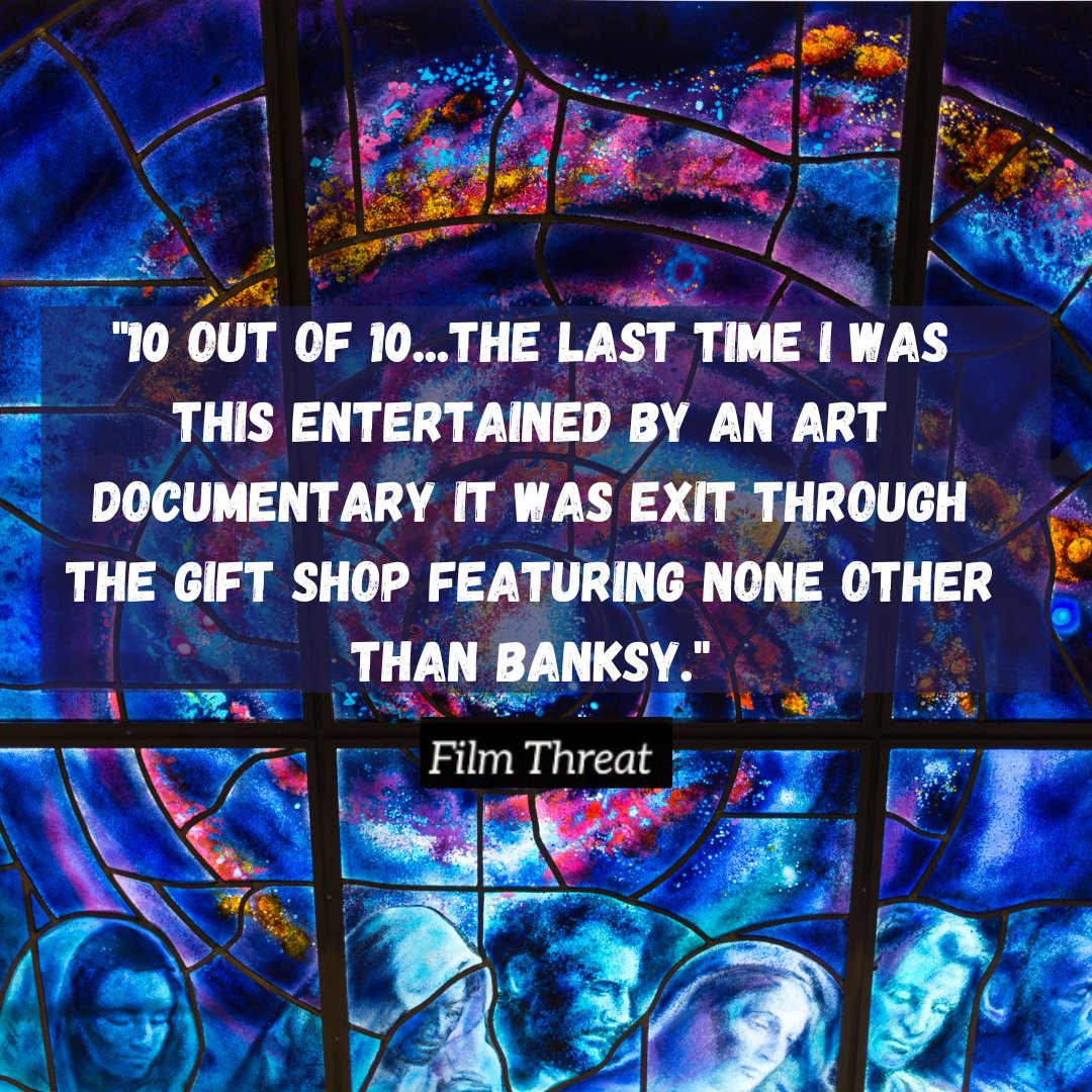 fritchbeetle's tweet photo. After 3,487 days of a wild and crazy journey, #HolyFrit is AVAILABLE WORLDWIDE!!
Search for it on any of these platforms: AppleTV+, Prime, Vimeo, Google Play.
More info: @holy_frit
#artglass #stainedglass #fusedglass #TimCarey #JustinMonroe #Vitreonics https://t.co/rTswJbczHs