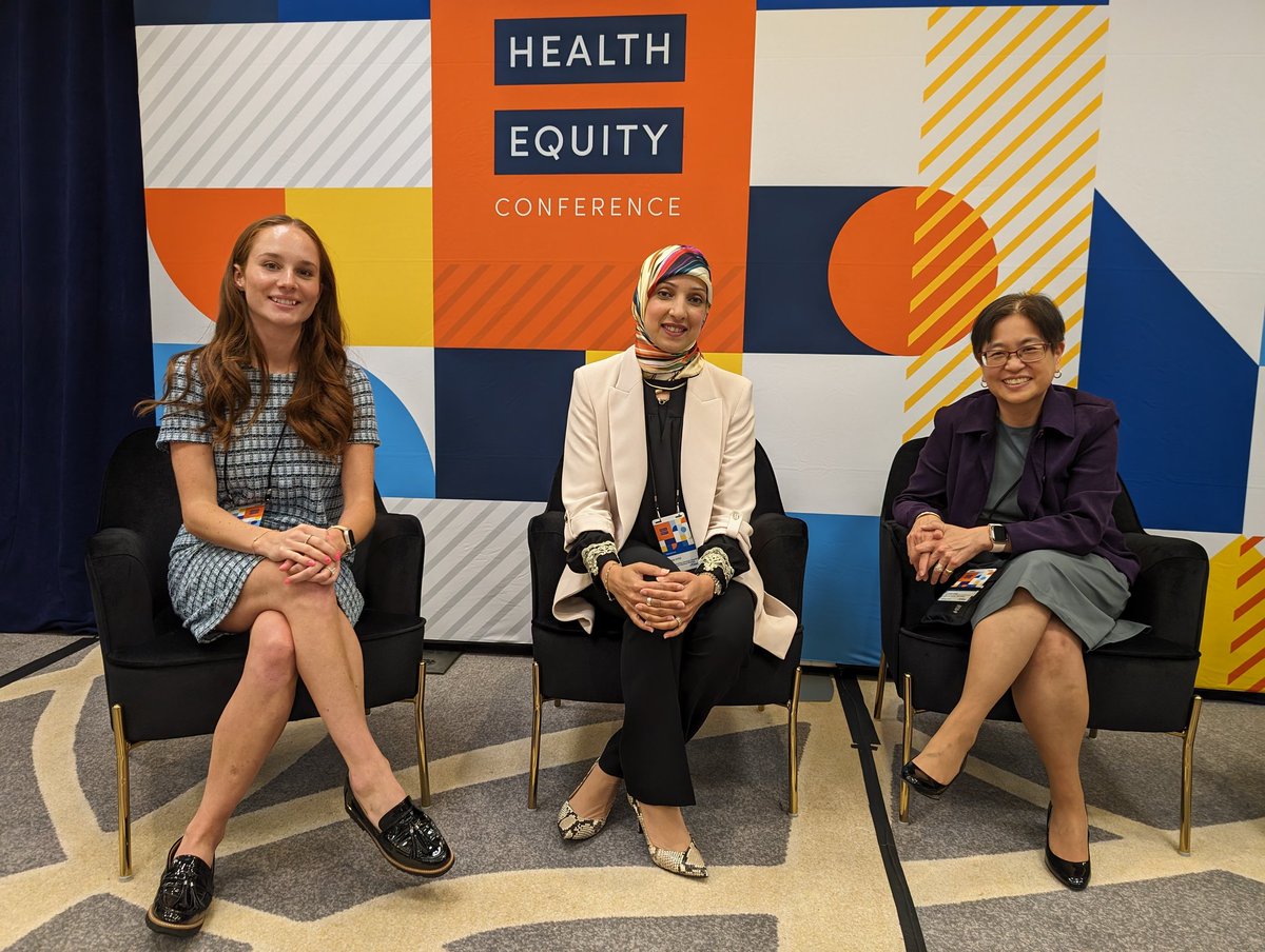 Great day at @CMSGov #HealthEquityCon24 !
So good to hear about all the great work being done. Delighted to speak alongside @DrCindyHou about health equity for Muslim Americans and need for cultural and language appropriate services to persons of limited English proficiency.