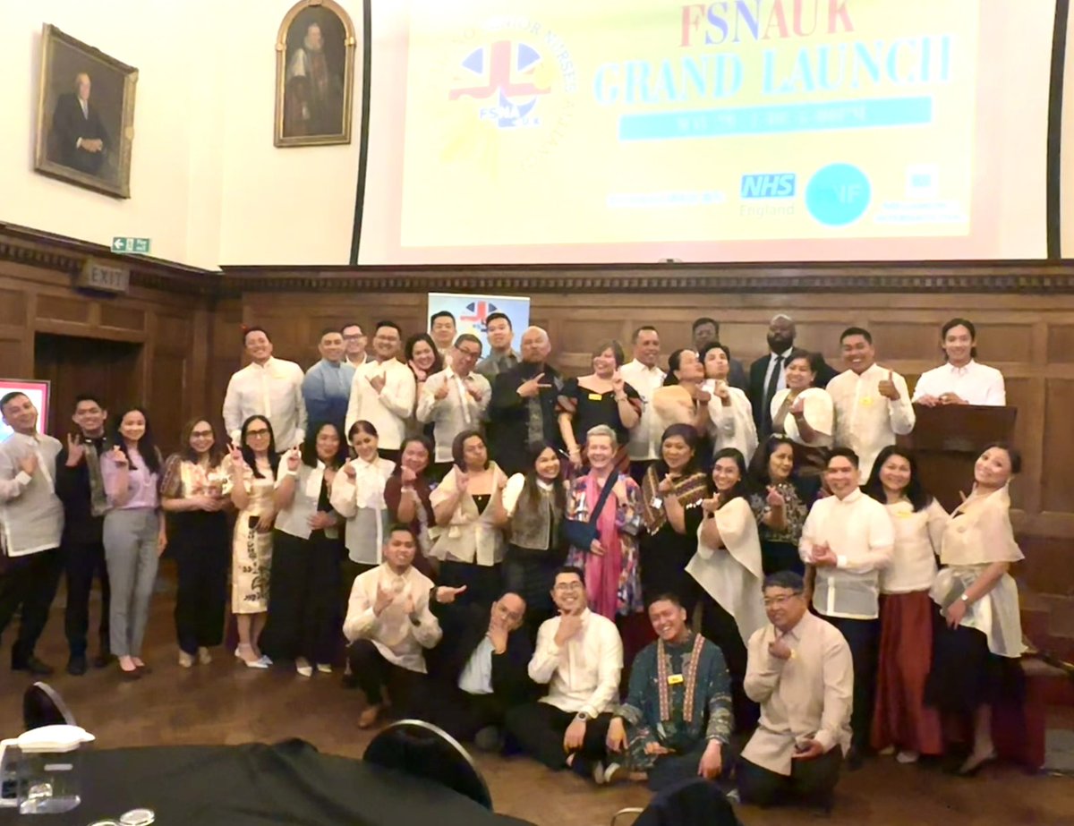 🚀 What a great day for all! Congratulations to our @FSNA_UK officers & members on the fantastic launch! Connected, engaged empowered Filipino leaders, paving the way for countless 🇵🇭 #IEN’s. Here's to a future of growth, support & success for everyone. #FSNAUKlaunch24