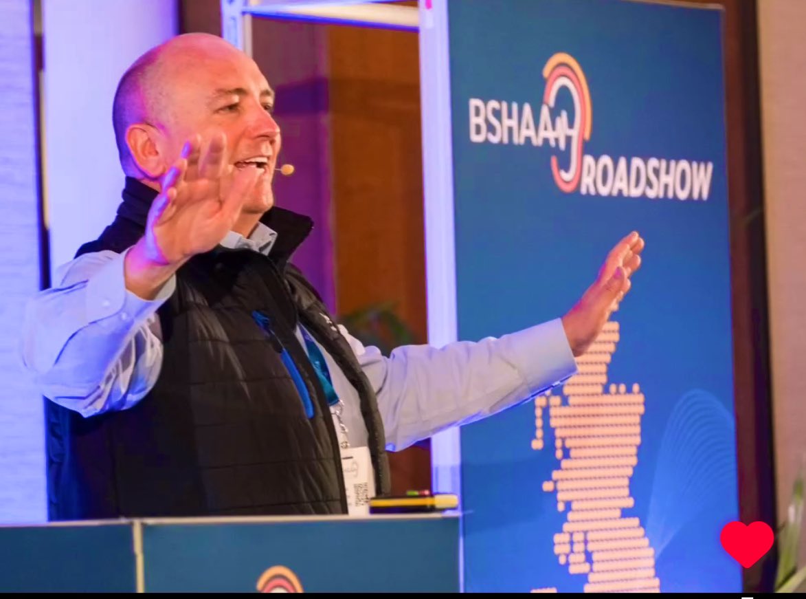 Thankyou <a href="/BSHAAUK/">BSHAA</a> for capturing my best side talking about the challenges of recording CPD at your fabulous roadshow in Cardiff. Next job, Andrew the Evangelist 😝#CPDMADESIMPLE  <a href="/cpdme/">CPD Portfolio Building - Made Easy</a>